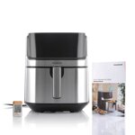 friggitrice-ad-aria-innovagoods-fryinn-pro-5500-nero-1700-w-55-l-acciaio-inossidabile