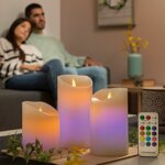 candele-a-led-multicolor-effetto-fiamma-con-telecomando-lendles-innovagoods-3-unita