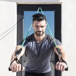 set-di-bande-di-resistenza-con-accessori-e-manuale-per-gli-esercizi-tribainer-innovagoods-3-unita