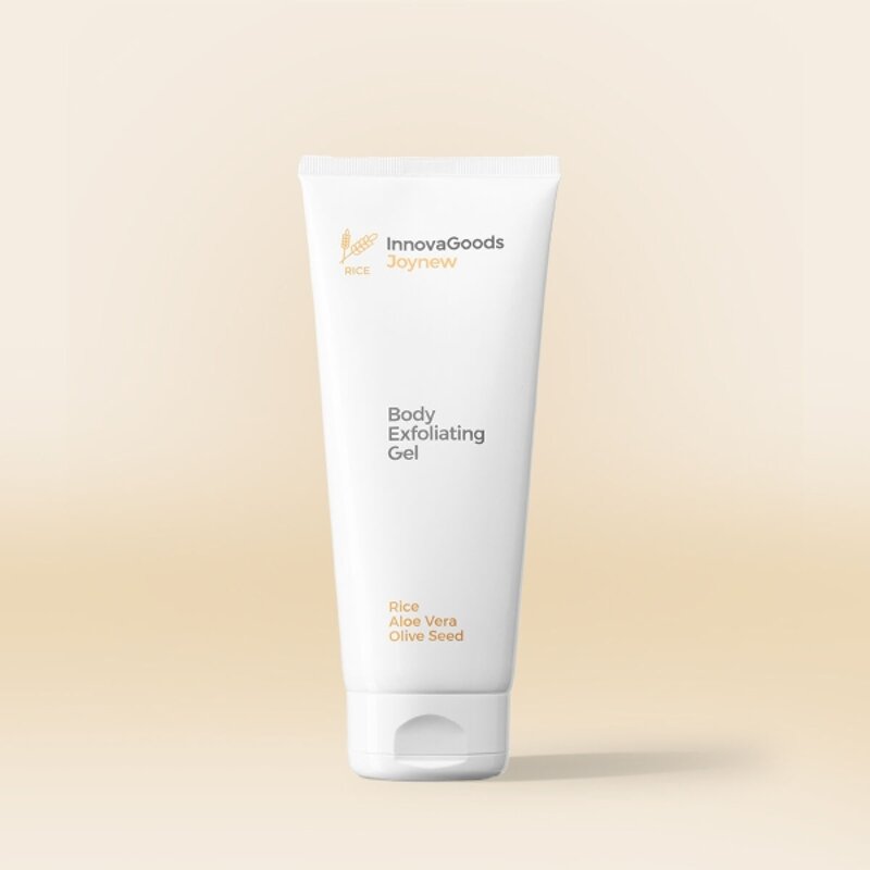 gel-esfoliante-corpo-rice-joynew-innovagoods-200-ml