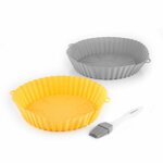 cestini-in-silicone-con-pennello-per-friggitrice-ad-aria-mollicon-innovagoods-2-unita