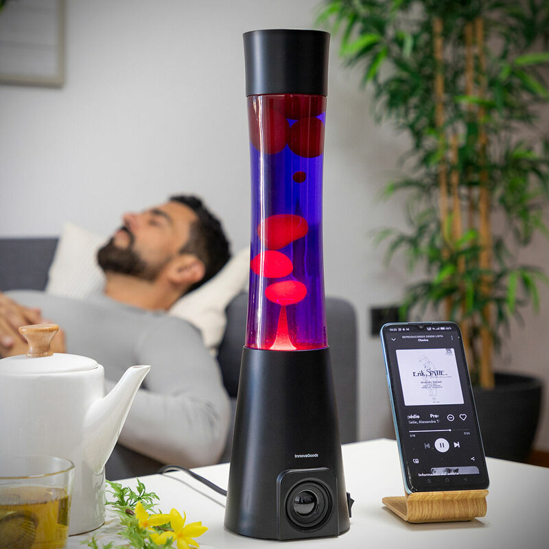 lava-lamp-con-altoparlante-maglamp-innovagoods