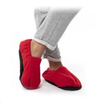 pantofole-riscaldabili-in-microonde-innovagoods-rosso
