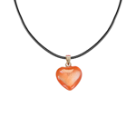 collana-cuore-doceano-con-pendente-in-vetro-arancione