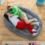 letto-cani-per-umani-human-dog-bed-xxl-innovagoods-grey