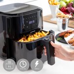 friggitrice-ad-aria-con-bilancia-innovagoods-fryinn-balance-5000-nero-1500-w-5-l-acciaio-inossidabile