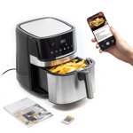 friggitrice-ad-aria-innovagoods-fryinn-pro-5500-nero-1700-w-55-l-acciaio-inossidabile