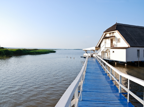 casa sul lago vacanza