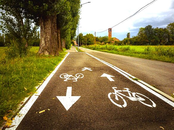 Peschiera Borormeo Linea 7 Cambio ciclabile