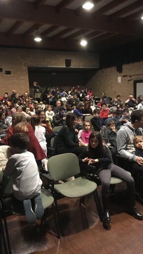 Pubblico Pubblico numeroso per una magica befana