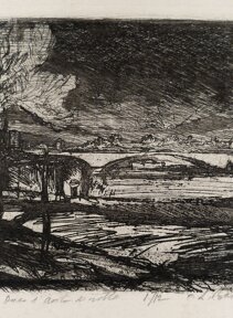 Ponte Duca d'Aosta di notte
