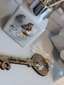 Profumatore Cresima e Chiave personalizzabile