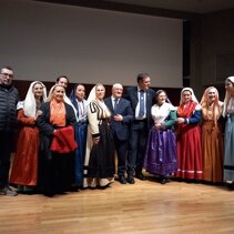 Con i vertici FITP Italia con Gerardo Bonifati, Fabrizio Cattaneo e Michele Castrilli