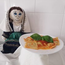 ravioli ricotta e spinaci