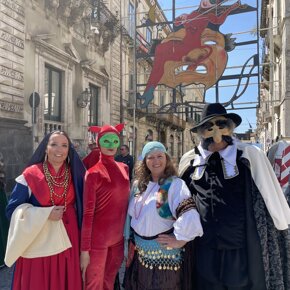 Lavica e il carnevale di Acireale