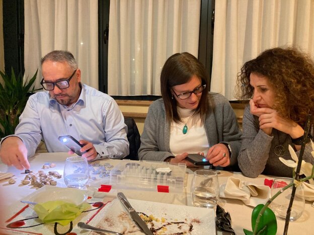 Momenti della cena annuale