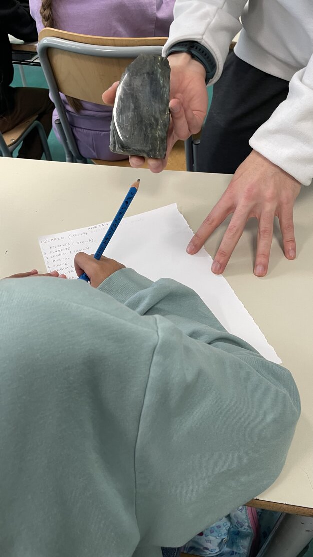 Momenti del progetto minerali