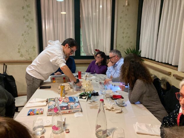 Momenti della cena annuale