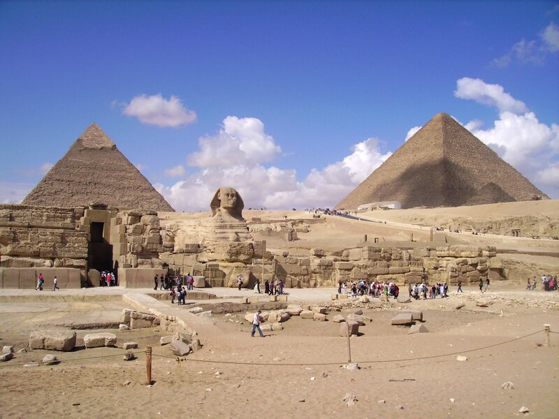 Le piramidi e Giza