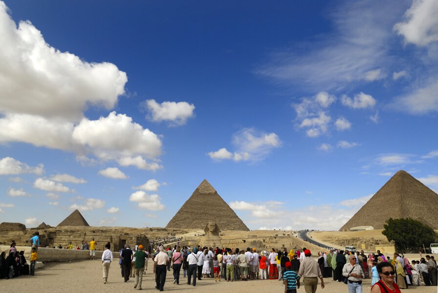 Le piramidi e Giza