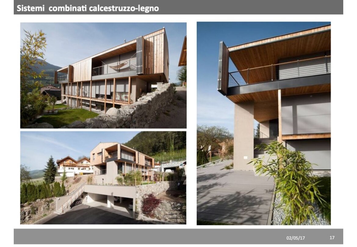 17 Sistemi combinati calcestruzzo - legno