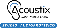 acoustix logo 2026 completo dott+studio round small