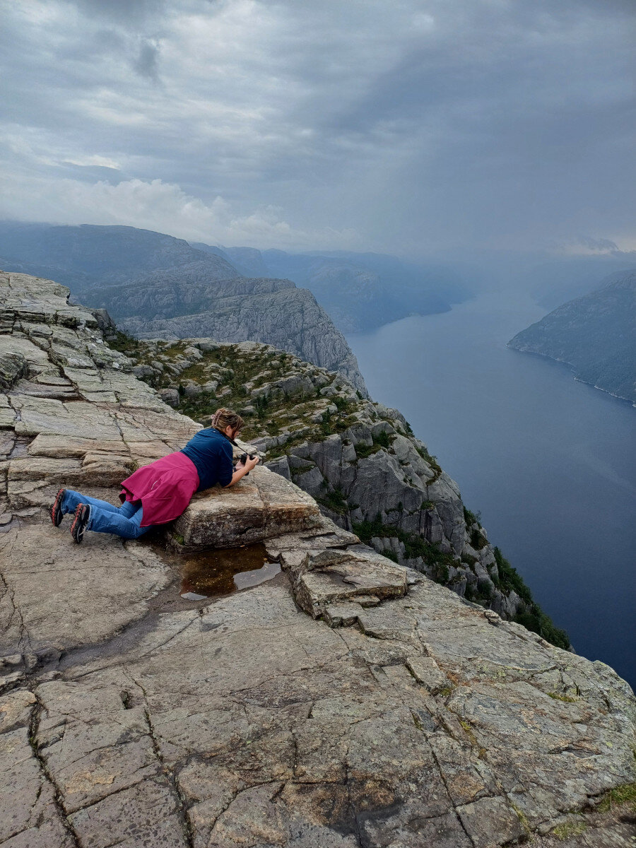 Preikestolen in camper
