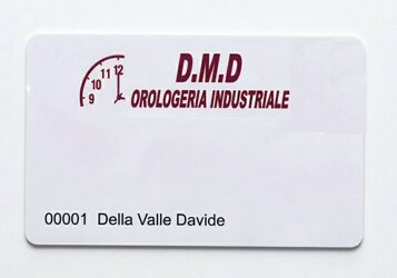 Badge RFID 125Khz e MIFARE per rilevazione presenze e controllo accessi | DMD