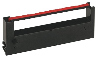 Cassetta nastro bicolore nero rosso e cartuccia per Seiko QR105 QR120 QR475 QR550 | DMD Asti Italia