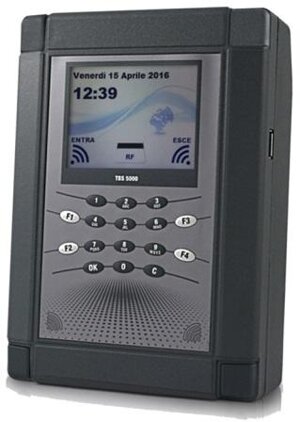 Rilevatore presenze professionale TBS5000 con connessione ethernet aziende - DMD OROLOGI ITALIA