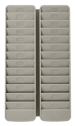 Casellario Porta badge 24 poti AB per rilevazione presenze |DMD ASTI | iTALIA