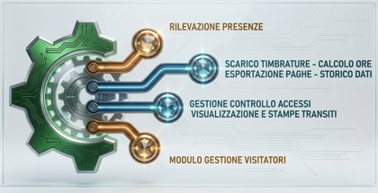 Software DMD Orologeria: vendita e assistenza sistemi rilevazione presenze e controllo accessi in tutta Italia.