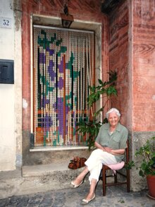 Pupa nella sua casa natia a San Giacomo
