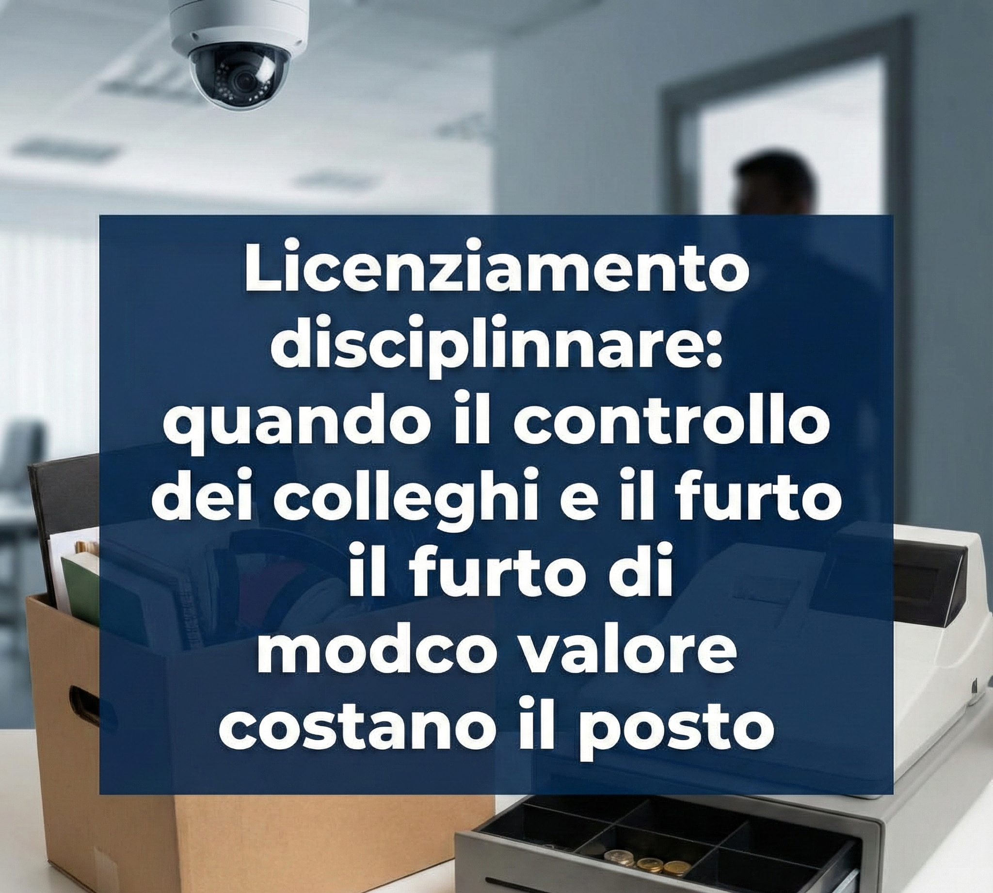 Licenziamento disciplinare: quando il controllo dei colleghi e il furto di modico valore costano il posto