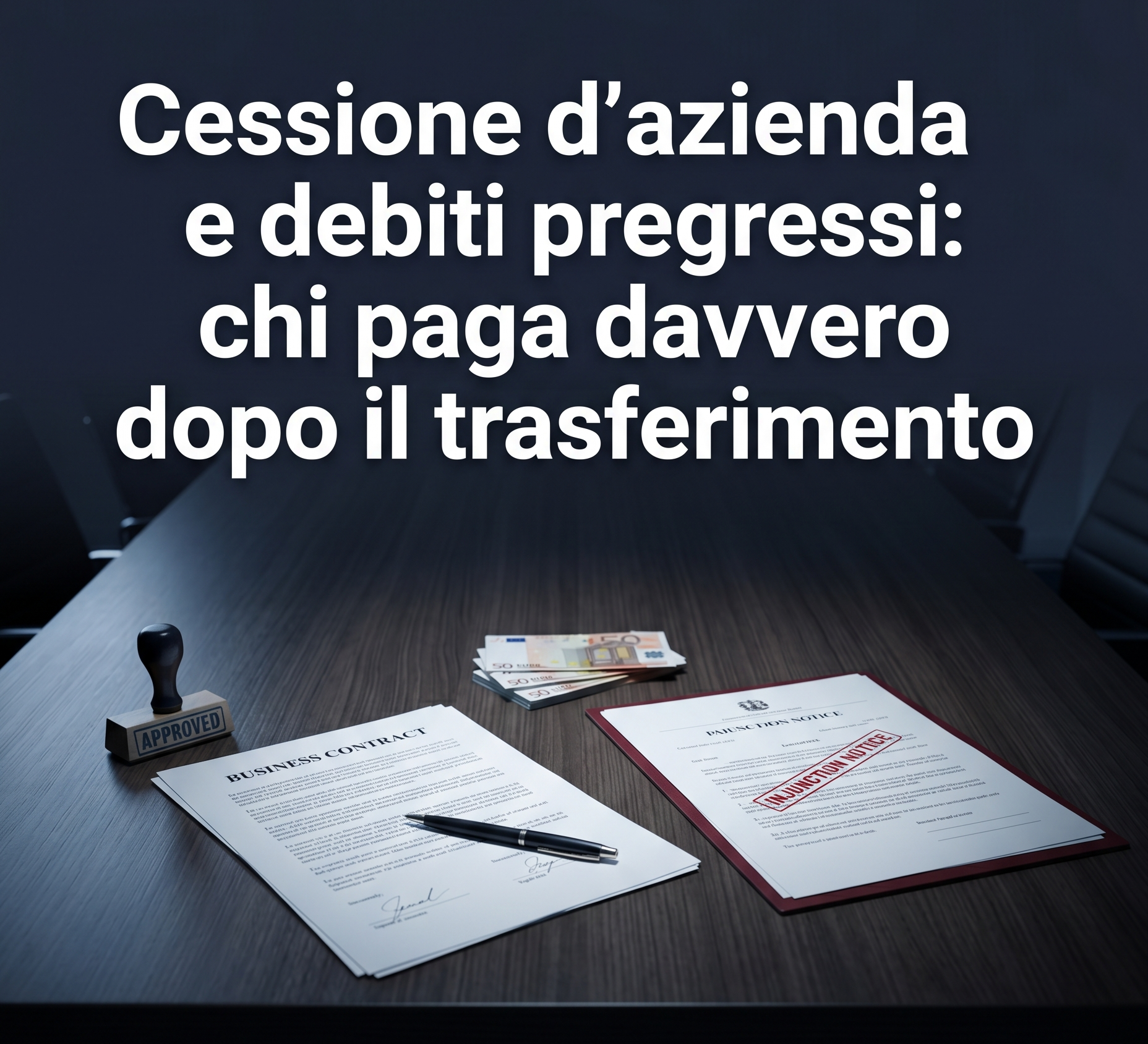 Cessione d'azienda e debiti pregressi: chi paga davvero dopo il trasferimento