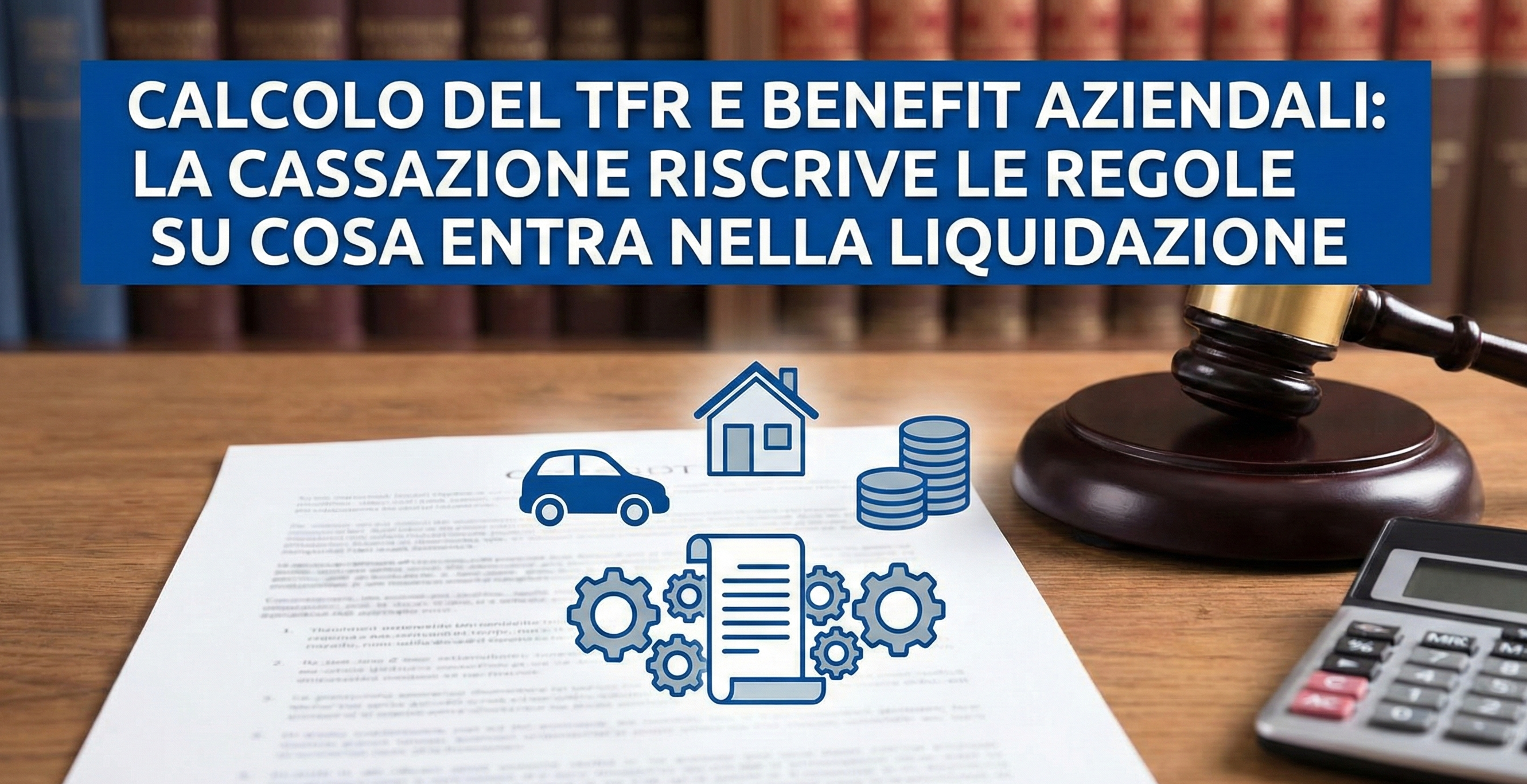 Calcolo del TFR e benefit aziendali: la Cassazione riscrive le regole su cosa entra nella liquidazione