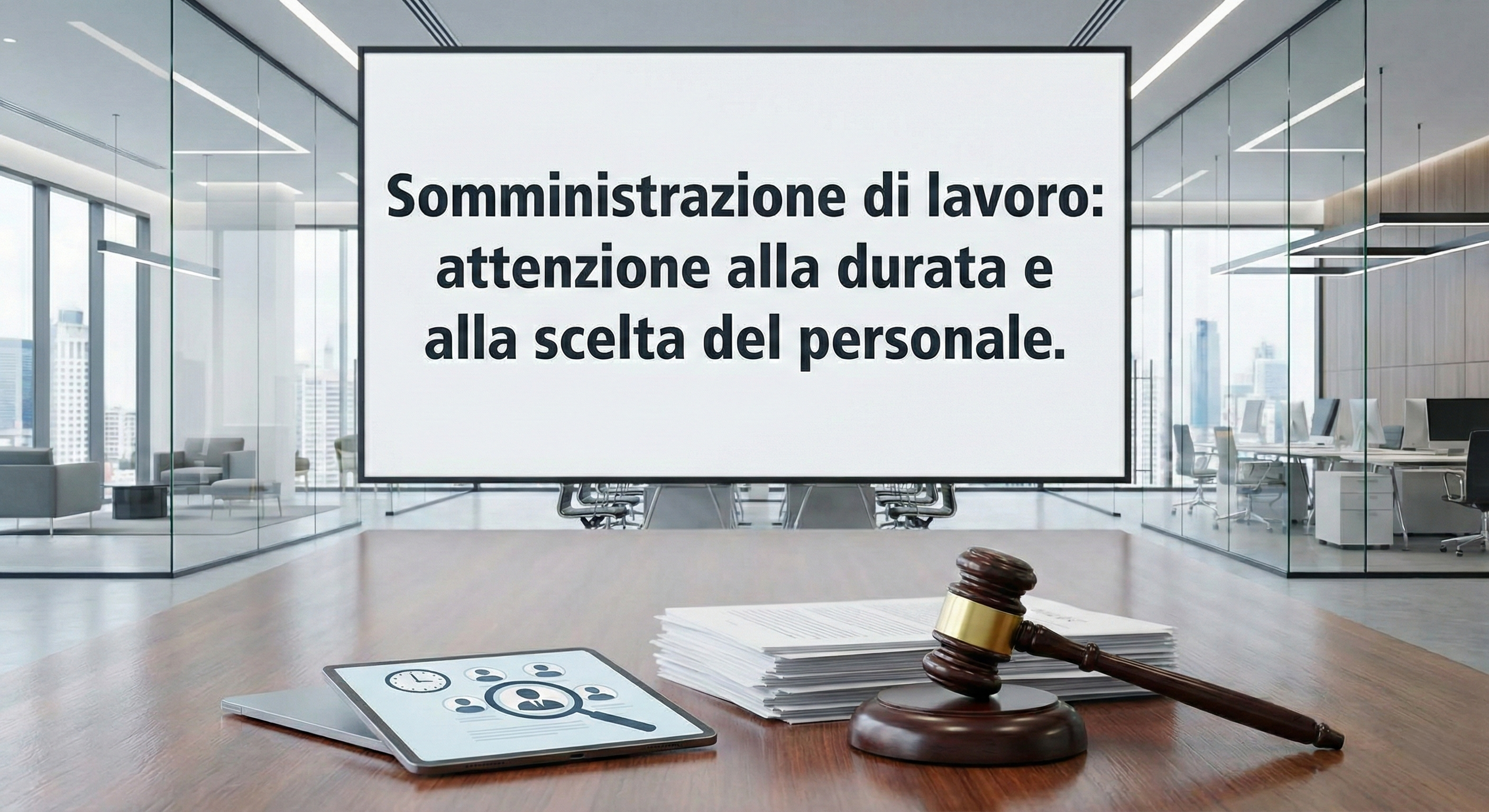 Somministrazione di manodopera e principio di temporaneit&agrave;: quando la reiterazione diventa frode alla legge