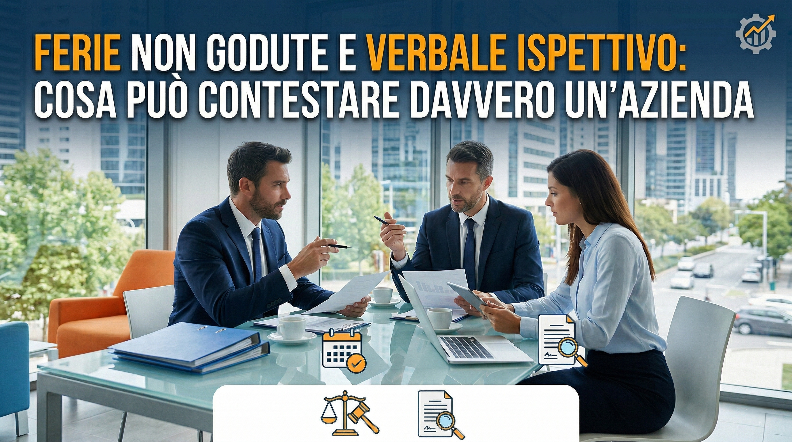 Ferie non godute e verbale ispettivo: cosa può contestare davvero un'azienda Ferie non godute e verbale ispettivo: cosa può contestare davvero un'azienda