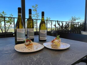 Primo piano della bottiglia di Roero Arneis DOCG della nostra linea MAXIMA