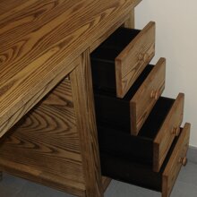 Scrivania in frassino