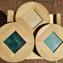 Sottopentola rotondi con piastrella