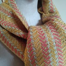 Sciarpa cotone e lino