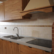 Cucina in rovere