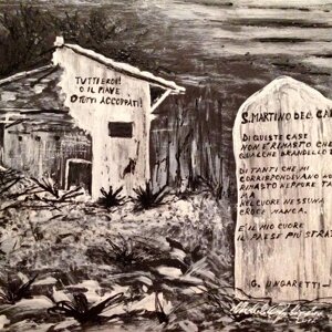 Acrilico su polypatte, misure 29X42 cm, anno 2015.