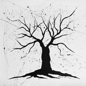 Acrilico su juta, misure 50X50 cm, anno di realizzazione 2014. DIPINTO NON DISPONIBILE.