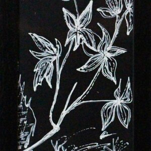 Acrilico su cartoncino, misure 15X10 cm; Anno di realizzazione 2015.