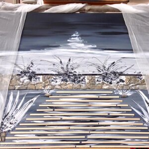 Tecnica mista su tela, misure 80X100 cm, anno di realizzazione 2016. DIPINTO NON DISPONIBILE.
