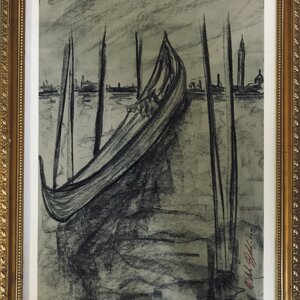 Pastelli di creta su cartoncino, misure 42X29 cm, anno di realizzazione 2019, OPERA NON DISPONIBILE.
