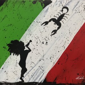 Acrilico su MDF, misure 31x43 cm. DIPINTO NON DISPONIBILE.