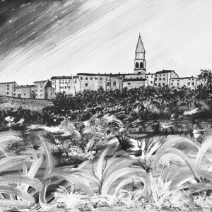 Acrilico su tela. Misure 50X70 cm. DIPINTO NON DISPONIBILE.